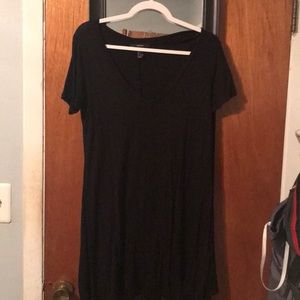 V-neck T-shirt dress